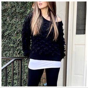 Fabulous Black PARIS Sweater